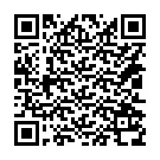 QR код за телефонен номер +14012138761