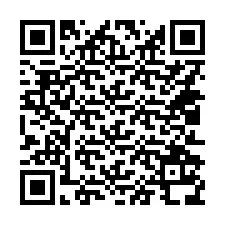 Codice QR per il numero di telefono +14012138766