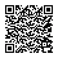 Código QR para número de telefone +14012138784