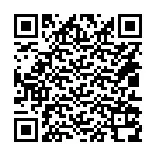 QR-code voor telefoonnummer +14012138951