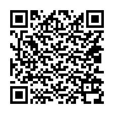 QR kód a telefonszámhoz +14012138956