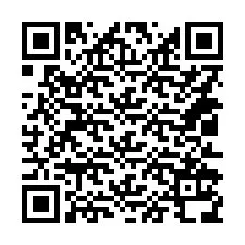 Kode QR untuk nomor Telepon +14012138965