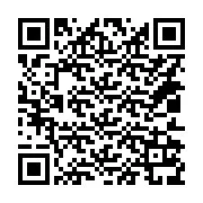 Código QR para número de telefone +14012139001