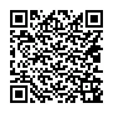 QR-koodi puhelinnumerolle +14012141152