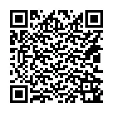 QR код за телефонен номер +14012141225