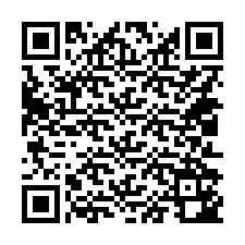 QR код за телефонен номер +14012142676