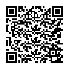 QR код за телефонен номер +14012142684