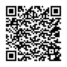 Kode QR untuk nomor Telepon +14012142688