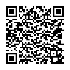 QR-Code für Telefonnummer +14012142689