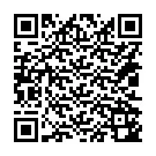 QR-код для номера телефона +14012142691