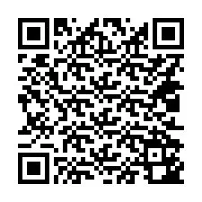 QR-koodi puhelinnumerolle +14012142692