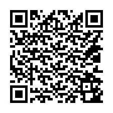 Codice QR per il numero di telefono +14012142709