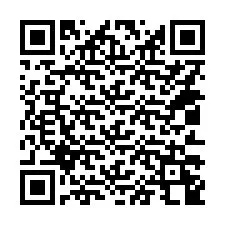 Código QR para número de teléfono +14013248210