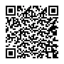 Código QR para número de telefone +14013248212