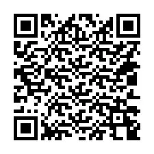 QR Code สำหรับหมายเลขโทรศัพท์ +14013248214