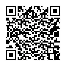 Código QR para número de telefone +14013248215