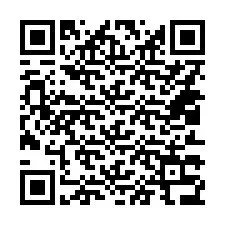 QR kód a telefonszámhoz +14013336447