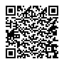 QR Code สำหรับหมายเลขโทรศัพท์ +14013699916