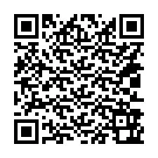 Código QR para número de telefone +14013962630