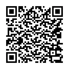 Código QR para número de telefone +14014337826