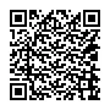 Kode QR untuk nomor Telepon +14014666038