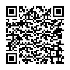 Código QR para número de teléfono +14014666086