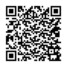 Código QR para número de teléfono +14015191492