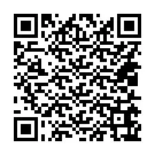 电话号码二维码 +14015667037