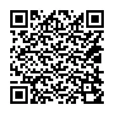 Codice QR per il numero di telefono +14018250229