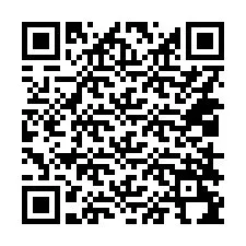 QR kód a telefonszámhoz +14018294693