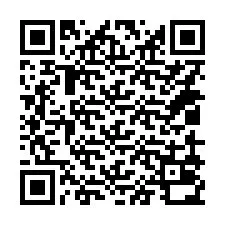 QR-koodi puhelinnumerolle +14019030011