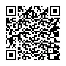 QR kód a telefonszámhoz +14022000002