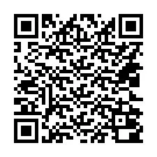 QR-код для номера телефона +14022000007