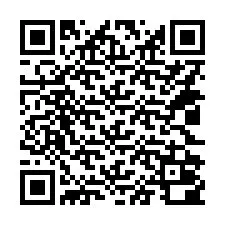 Kode QR untuk nomor Telepon +14022000020