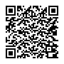 QR Code pour le numéro de téléphone +14022000026