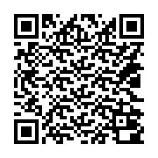 电话号码二维码 +14022000029