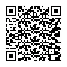 Kod QR dla numeru telefonu +14022000038