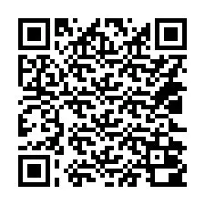 QR-код для номера телефона +14022000049