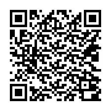 QR Code สำหรับหมายเลขโทรศัพท์ +14022000223