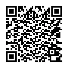 QR Code สำหรับหมายเลขโทรศัพท์ +14022000319