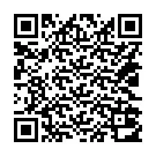 Kode QR untuk nomor Telepon +14022012839