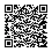 QR kód a telefonszámhoz +14022053180