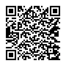 QR-код для номера телефона +14022053833