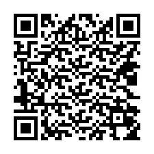 Código QR para número de telefone +14022054422