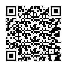 QR Code pour le numéro de téléphone +14022184068