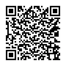 QR kód a telefonszámhoz +14022564004