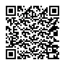 QR Code pour le numéro de téléphone +14023020910