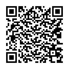 QR kód a telefonszámhoz +14023078512