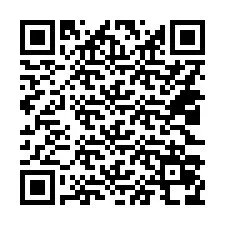 QR-code voor telefoonnummer +14023078623