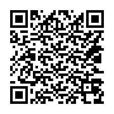 QR Code pour le numéro de téléphone +14023078889